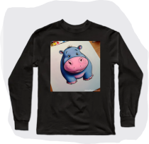 Moo Deng Baby Cute T-Shirt